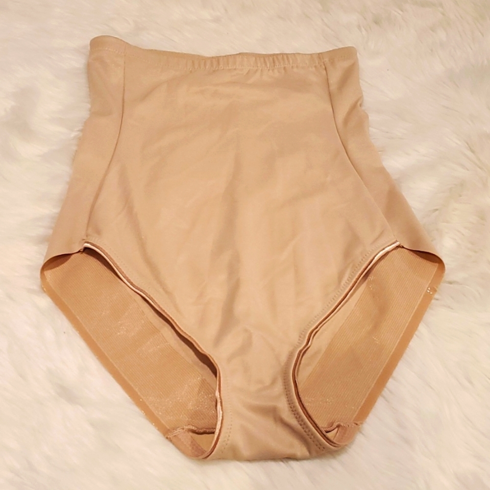 Naomi & Nicole shapewear panties cream women size 2XL stretch